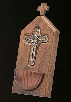 Intercession Holy Water Font (Cross)