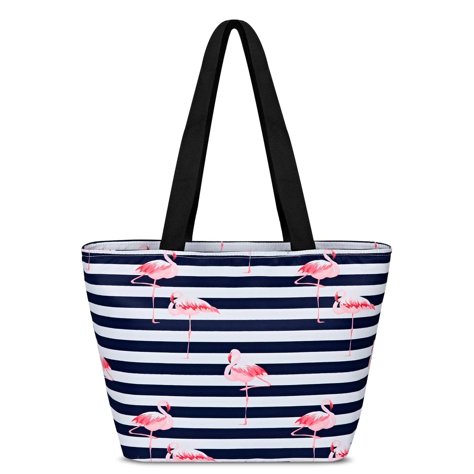 Large Tote Bag for Women with Zipper and 15 Laptop Pocket Water Resistant Padded Shoulder Purse for Travel