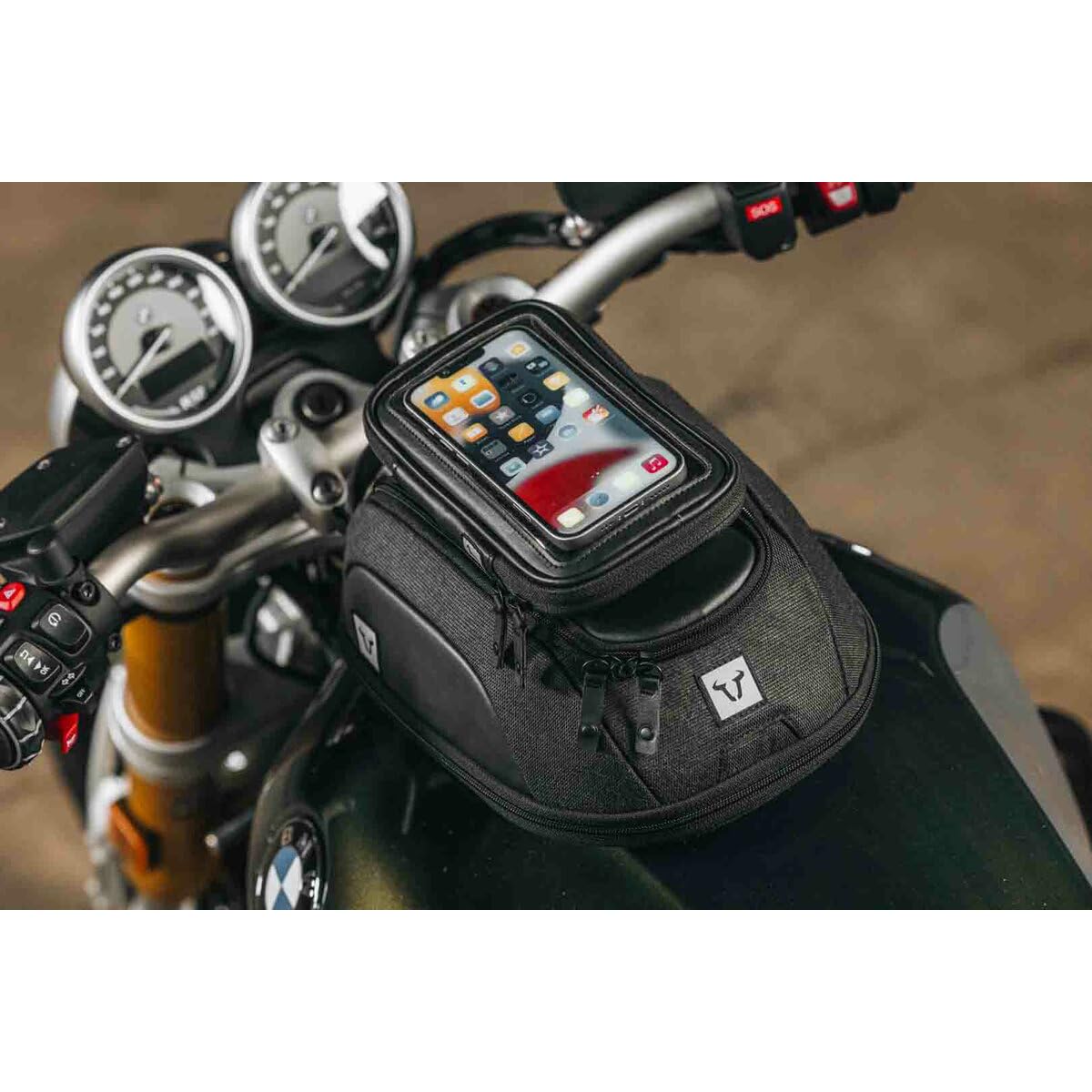 SW-Motech Legend Gear Smartphone-Tasche LA11 MOLLE Schwarz 190x110x25mm