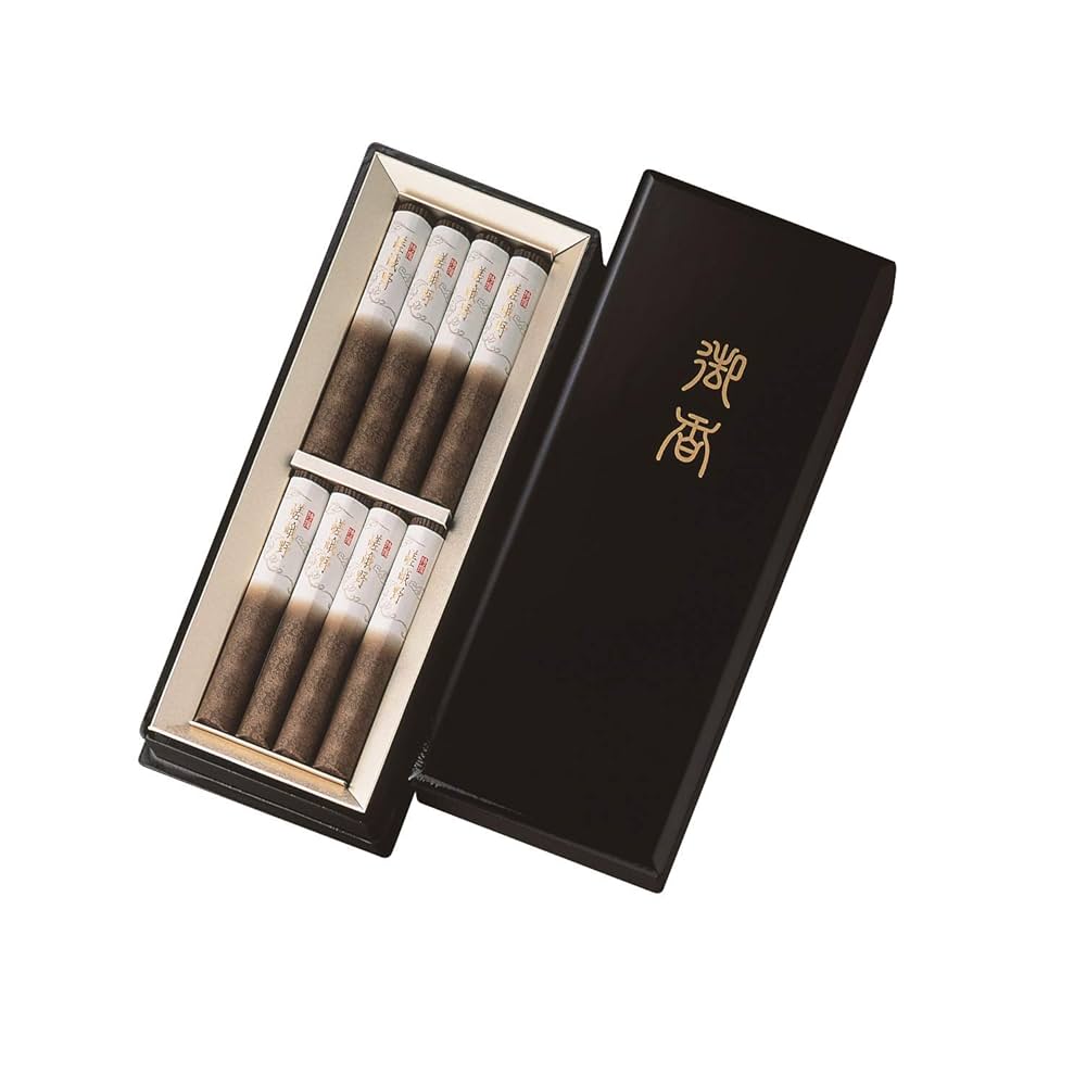 2箱set 特撰 嵯峨野 漆箱短寸 8把入 進物 贈答 新品 日本香堂 特撰嵯峨野 塗箱短8入 | 日本香堂公式