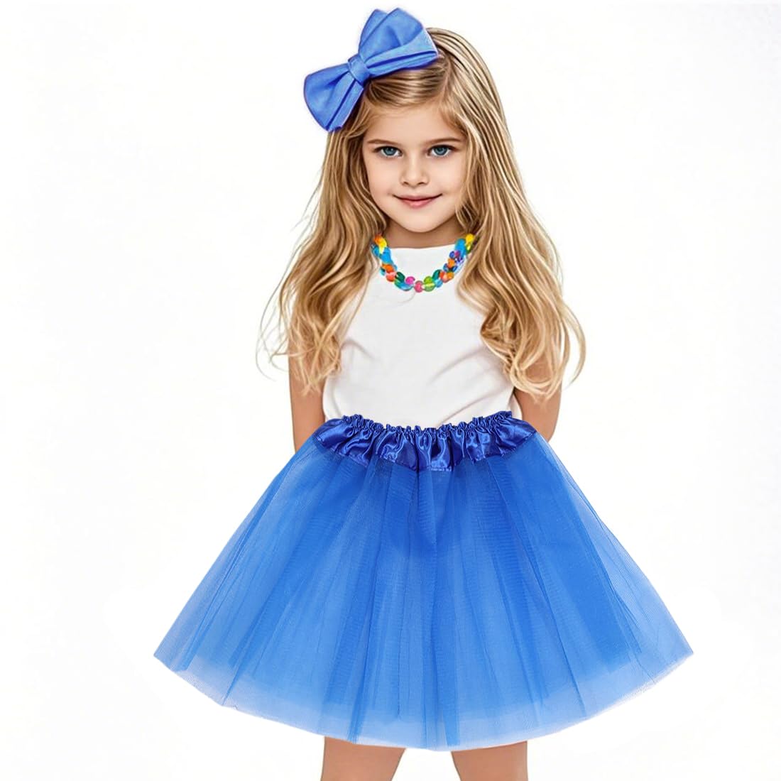Jupe Fille Jacadi Madmoisell Taille S - Couleur Bleu - Occasion En Très Bon état