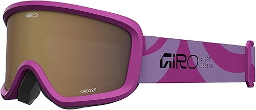 Miniatura 65 de Giro Chico 2.0 Toddler Ski Goggles - Snowboard Goggles for Kids, Boys & Girls 2-4 Blue Faces,Ano Lime Geo Camo/Amber Rose,Ano Lime Linticular/Amber