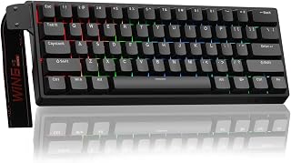 AULA WIN60 HE 60% Hall Effect Gaming Keyboard - Magnetic Switches, 8000Hz Polling, Rapid Trigger, RGB Wired Compact