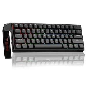 Aula WIN60 HE - 60 Mechanical Gaming Keyboard Wired Magnetic Switch Hot Swappable Adjustable Actuation Rapid Trigger Mode