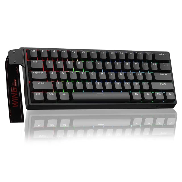 Aula WIN60 HE - 60 Mechanical Gaming Keyboard Wired Magnetic Switch Hot Swappable Adjustable Actuation Rapid Trigger Mode