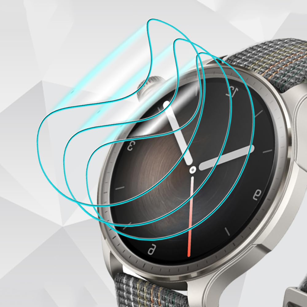 5 protectores de pantalla de TPU suave, película de hidrogel para Amazfit Balance Smartwatch, película protectora HD Clear Protection