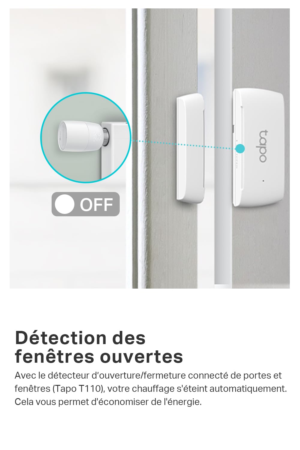 TP-Link Kasa Thermostat Connecté Matter, Compatible avec HomeKit, Alexa et Google Assistant, Réduisez Vos factures et contrôlez Le Chauffage à Distance Via l'application, KE100 KIT