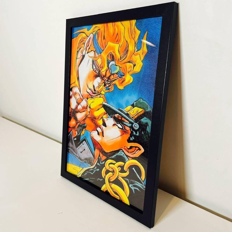 ジョジョ　ポスターセット（額縁付き） 額付きポスター】JOJO ジョジョの奇妙な冒険 第4部②(新品)の