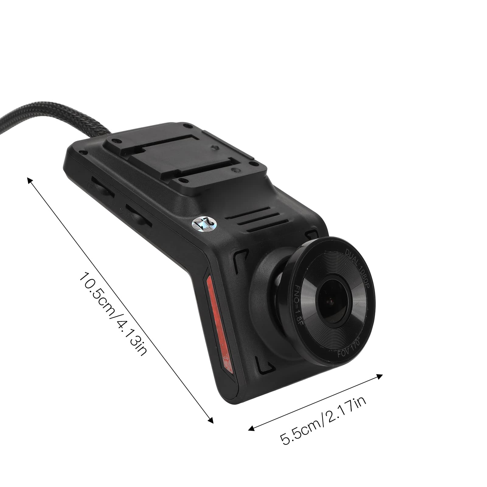 Telecamera da Cruscotto per Auto, Registratore della Telecamera da Cruscotto Dash Cam Monitor Remoto Riproduzione della Traiettoria nel Videoregistratore per Auto