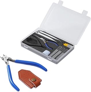 10 Pcs Gundam Model Tools Kit, Hobby Model Building Tool Kit Model Kit Tools Modeler Basic Tools Craft Set, Plastic Model Tools Kit for Hobby Building Repairing and Fixing