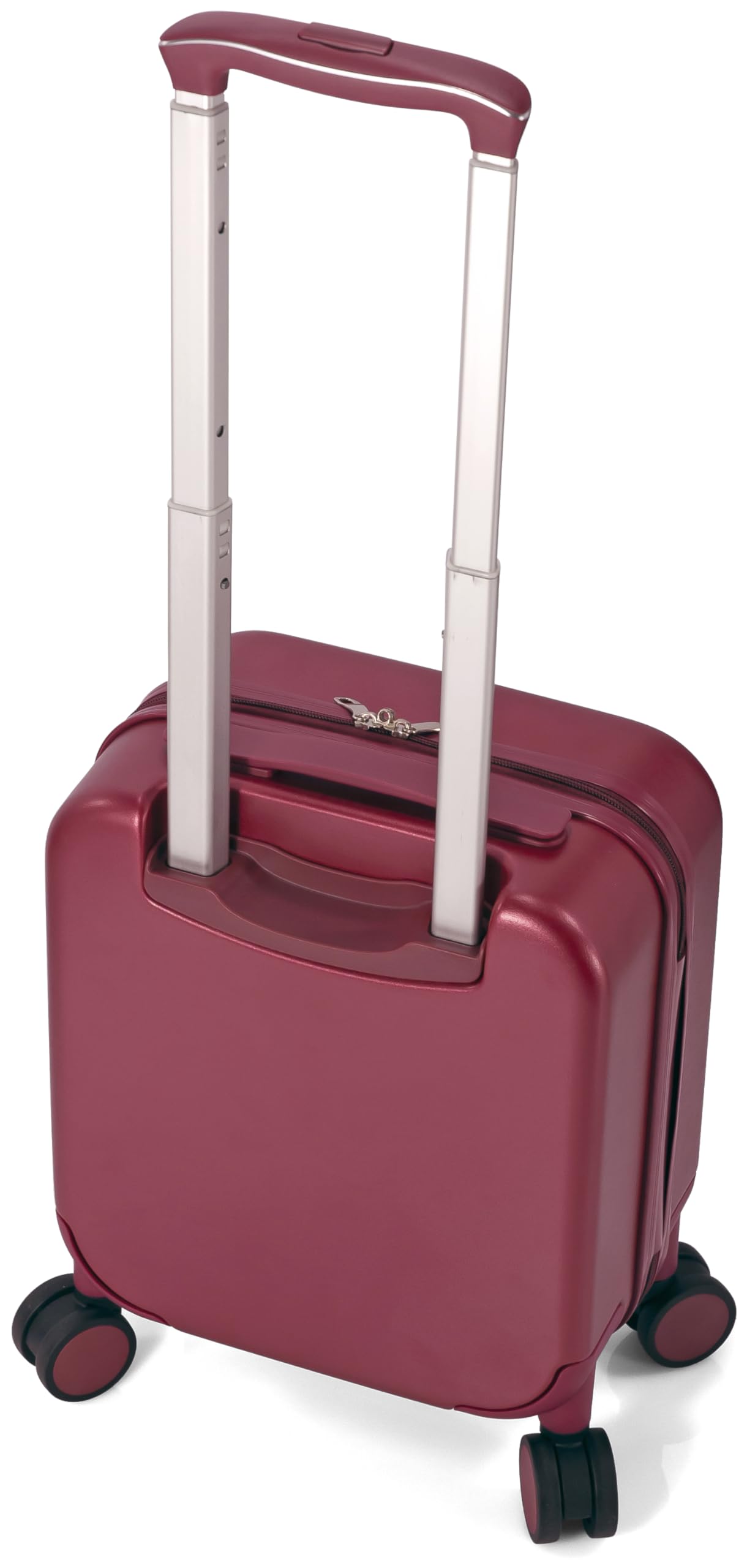 BENZI | Maleta de Cabina 40x30x20 cm | 4 Ruedas Dobles Multidireccionales | Equipaje de Mano Aprobado RYANAIR VUELING y VOLOTEA | Ligera y Resistente | Azul (Rosa)