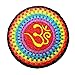 Produktbild Rainbow Color Art Hinduismus, Buddhismus, Buddha-Logo, bestickt, zum Aufnähen oder Aufbügeln, für Taschen, Hüte, Jeans, Schuhe, T-Shirts