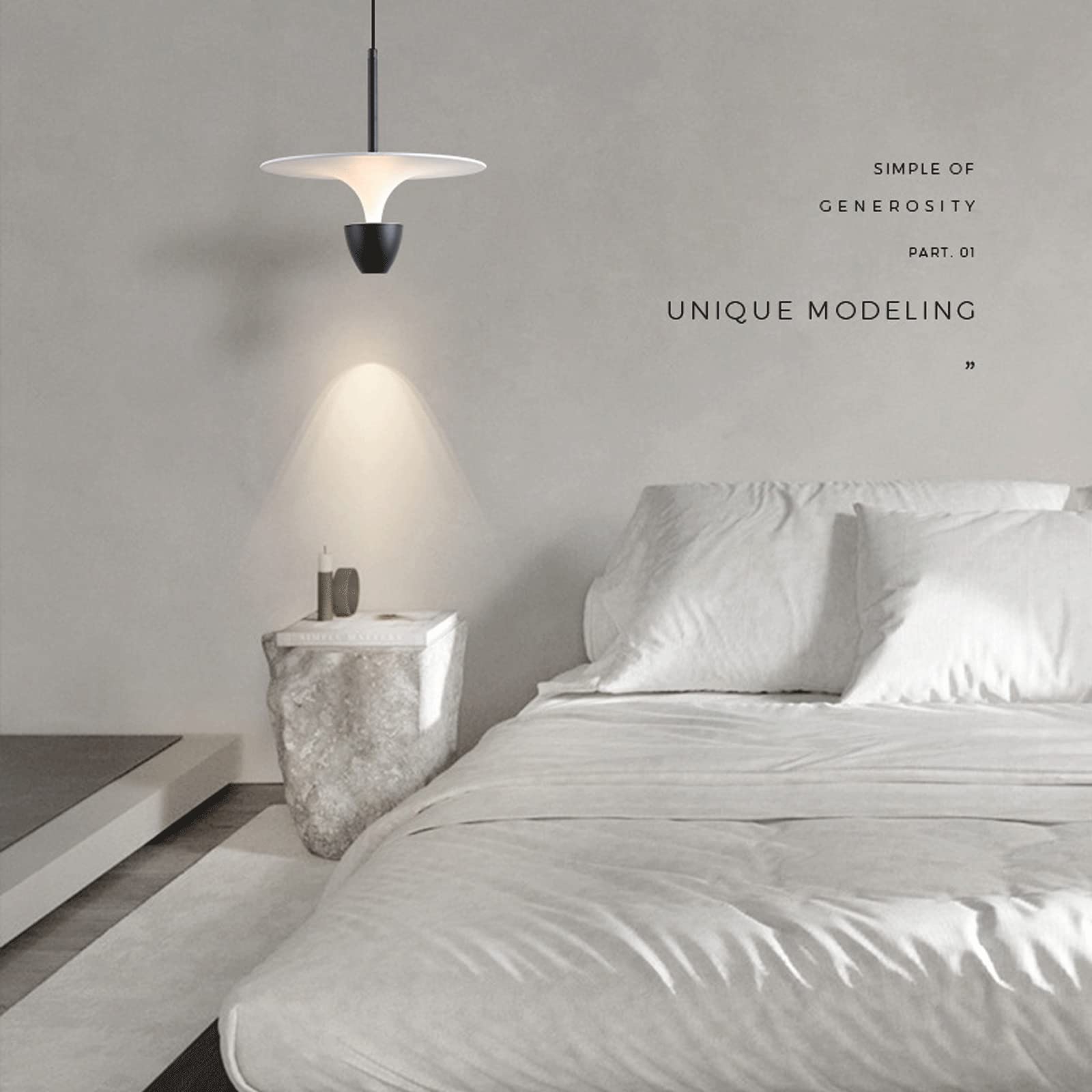 Lampy wiszące Wyspa kuchenna, Lampy wyspowe LED 8 W, Pojedyncza oprawa sufitowa wisząca, Oświetlenie wiszące Nowoczesna lampa wisząca sufitowa, Pokój dzienny, Jadalnia, Bar, Kawiarnia, Jadalnia itp.