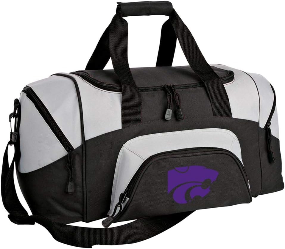 SMALL K-State Duffel Bag Kansas State Gym Bags or Carryon Suitcase