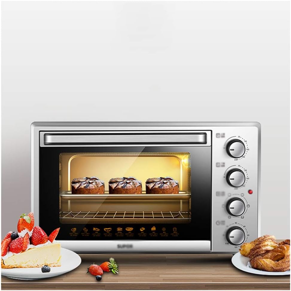 Cucina Forni-mini grill elettrico del forno abbastanza per il piano  d'appoggio Use-1500W (argento) Forni rapidi del riscaldamento a tazza con  il temporizzatore cremagliera-Piccolo forni da cucina per : Amazon.it: Casa  e cucina