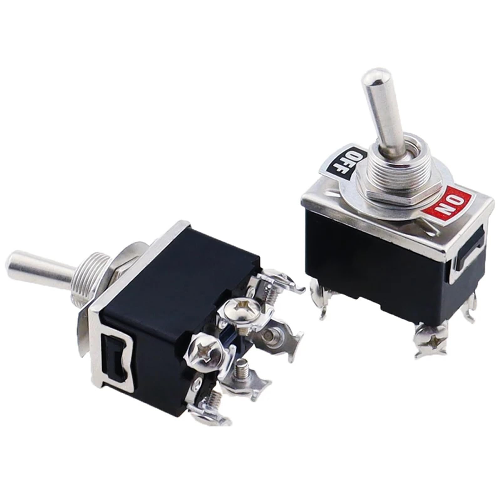 Mini interrupteur à bascule AC 250V 16A bipolaire pour circuits - 7