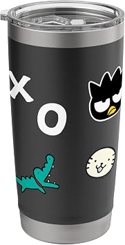 Badtz - Maru XO Patches Tee Stainless Steel Insulated Tumbler