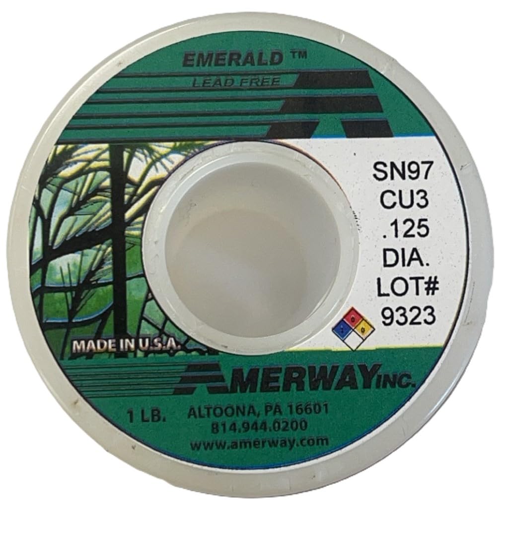 Emerald Stained Glass Soldering Wire