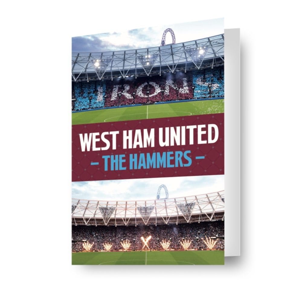 West Ham FC Football Birthday Card