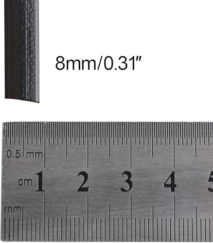 Miniatura 6 de Queenbox 0.315in x 32.8ft Gradiente de ratán plano, material de punto de reparación de ratán sintético de plástico ratán para muebles de hogar, mesa