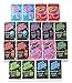 Pop Rocks Popping Candy 9 Flavor Assortment Bulk - Strawberry, Cherry, Tropical Punch, Watermelon, Blue Raspberry, Bubble Gum, Cotton Candy, Grape, Green Apple - 18 Packs (18 Pack)