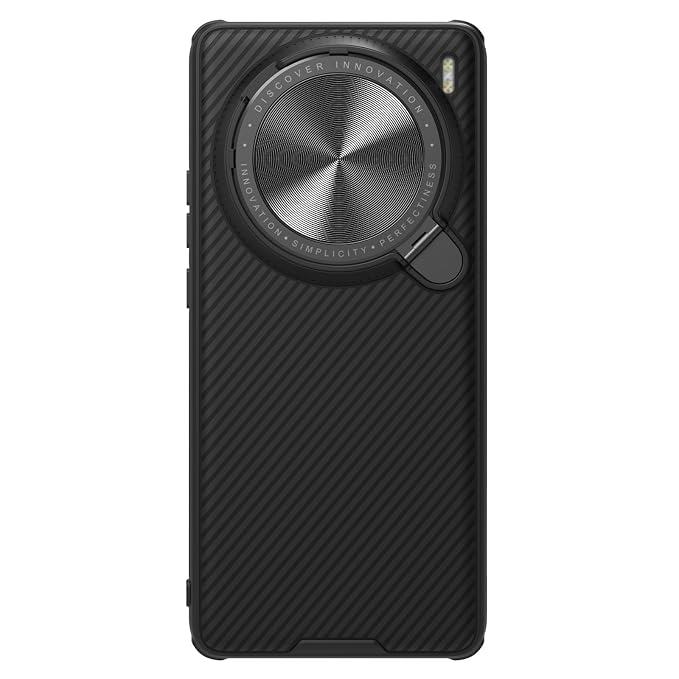Nillkin Shockproof Case for Vivo X100 Pro Super Camshield Prop Hard Back, Shock Absorb Cover Raised Bezel Camera Protection- Black