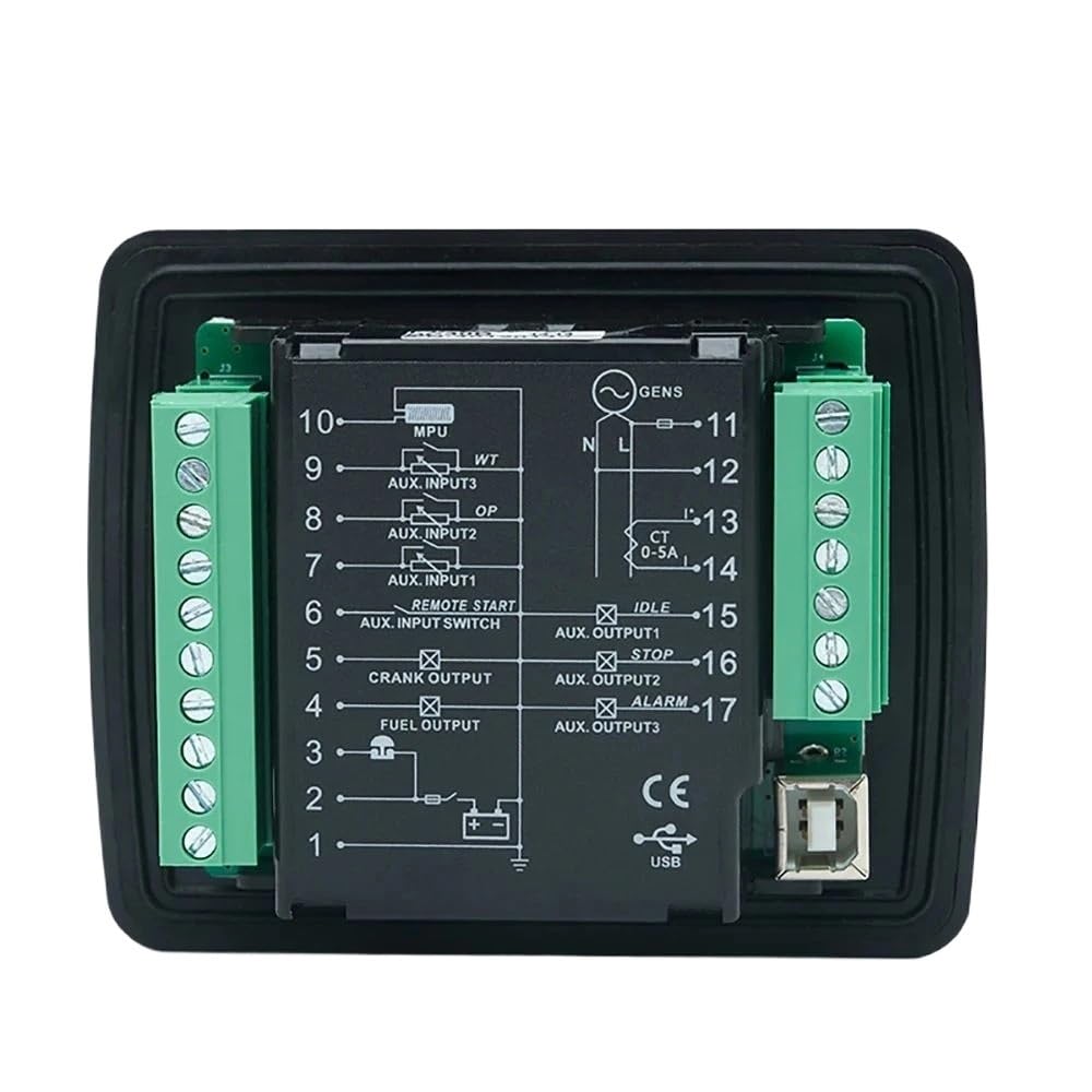 Bvdwuelgv One Color Generator Control Module Diesel Genset Dc30d Controller Panel