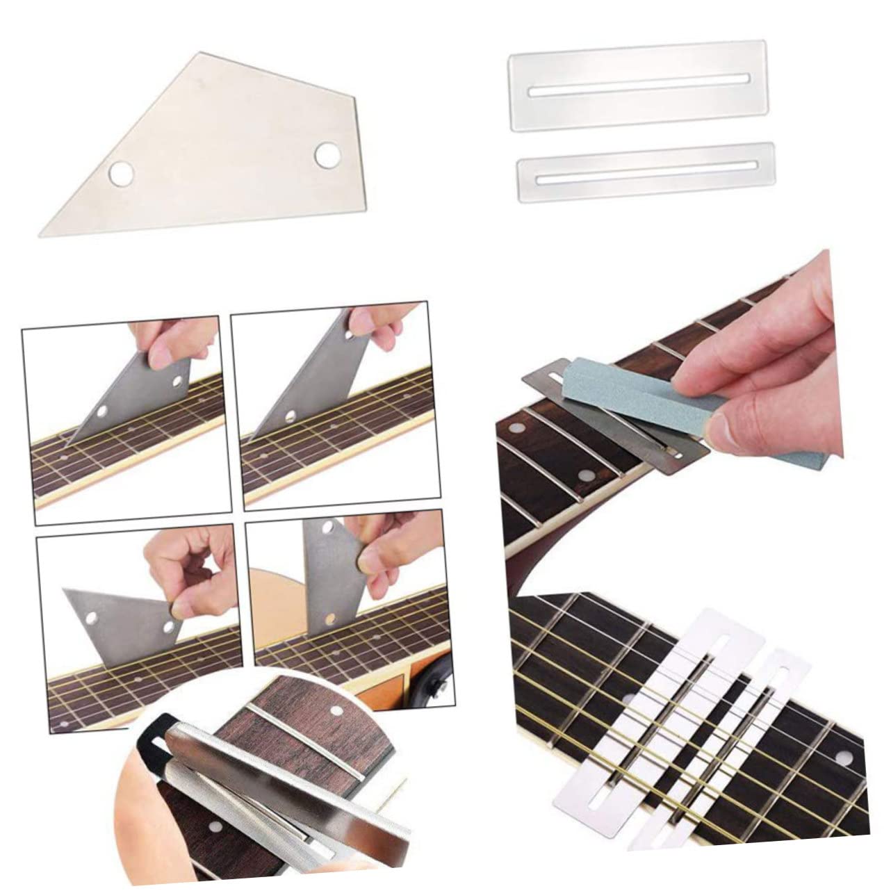 1 juego Kit de Herramientas de Reparación de para y Limpieza de Instrumentos Incluye Accesorios Prácticos y Duraderos de Transportar Bolsa