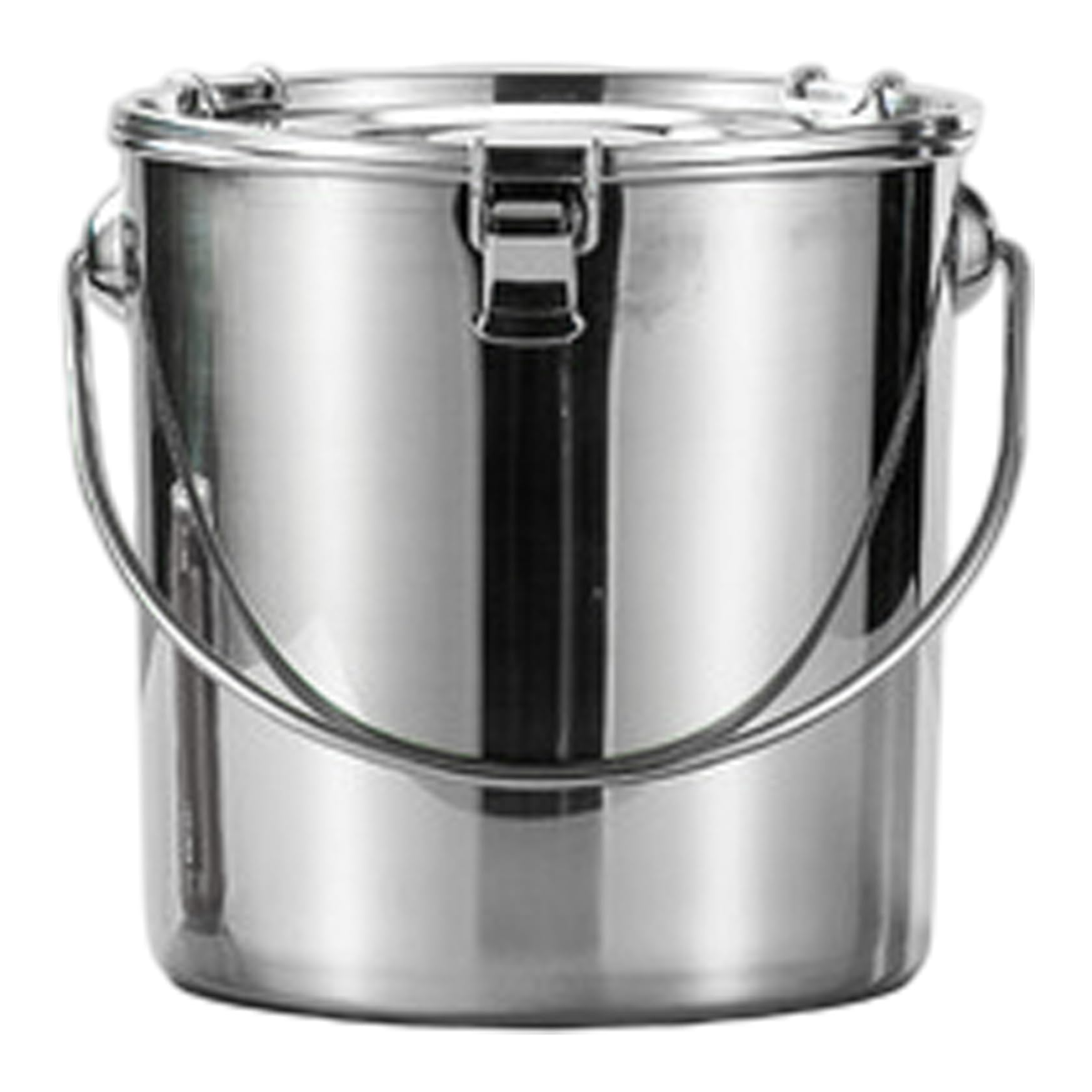 Uanqfegy Stainless Steel Food Storage - 7L Container with Lids Locks & Handle, Airtight Multi-Purpose