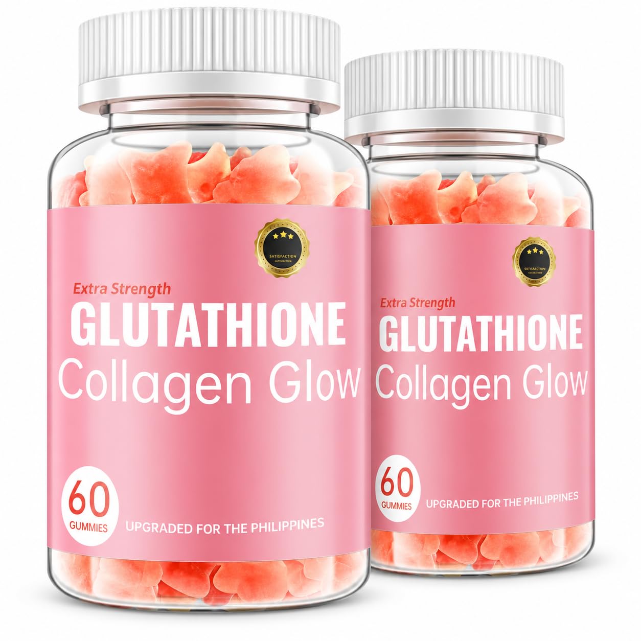 Glutathione Collagen Glow Gummies for Women, Glutathione Collagen Glow Gummies for Dark Spot, 60/120Pcs Korean Organic Glow Beauty Collagen for Skin Care(2)