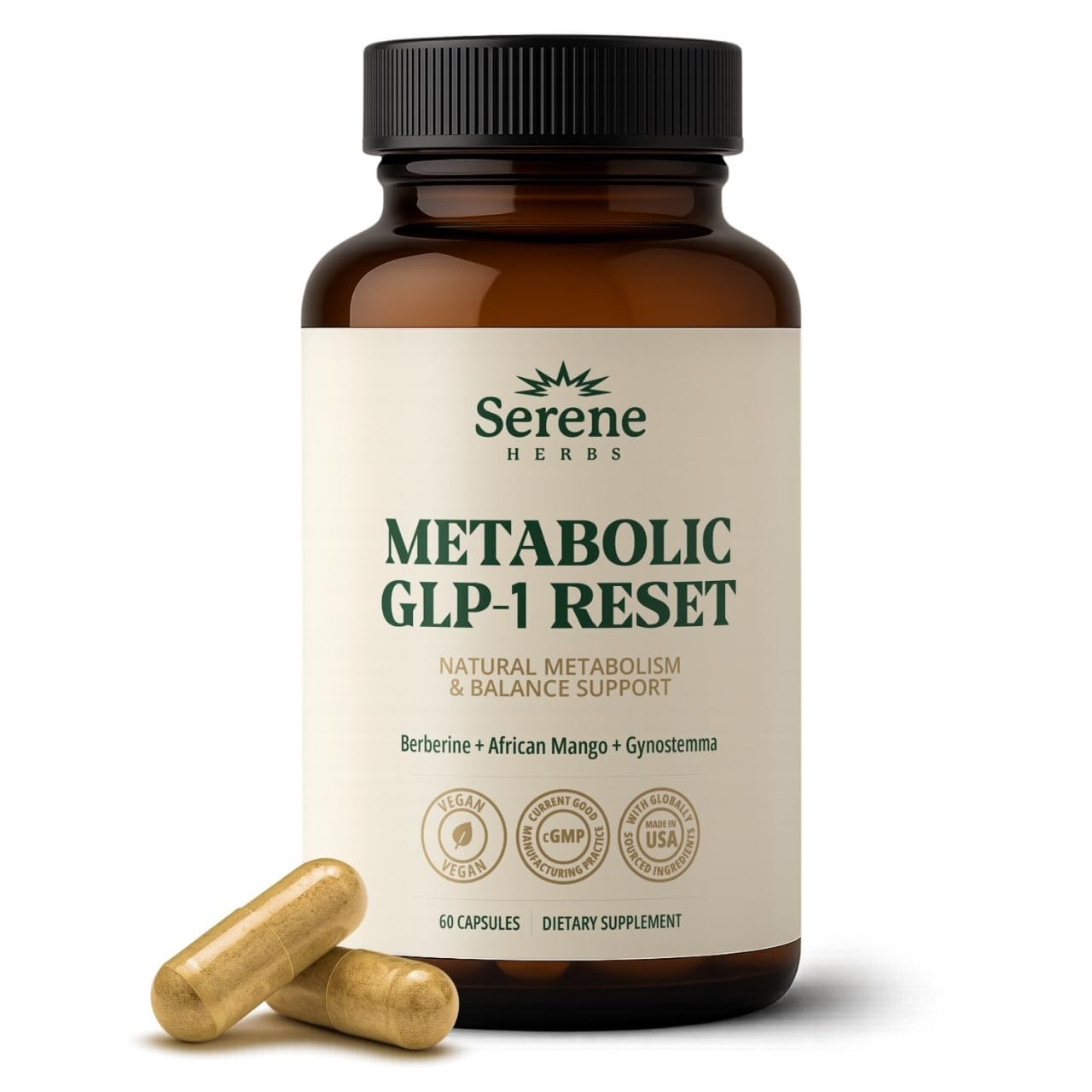 Serene Herbs GLP-1 Supplement