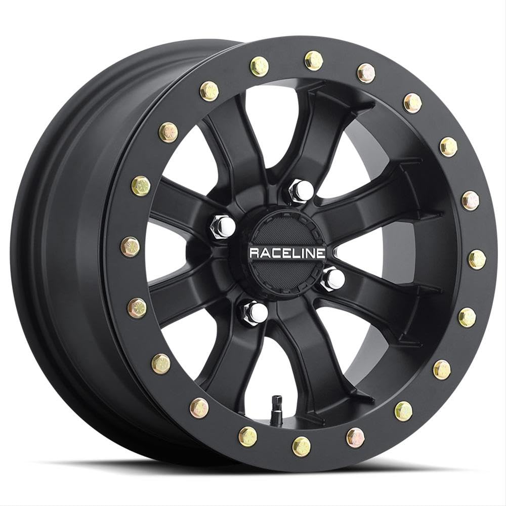 ブラックバック Amazon.com: Raceline Mamba Blackout Beadlock Wheel (Front/Rear