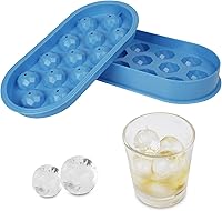 Vista 1 de Moldes y bandejas para cubitos de hielo, 13 bandejas de cubitos de hielo de malla con tapas para pequeños moldes de cubitos de hielo para una fácil