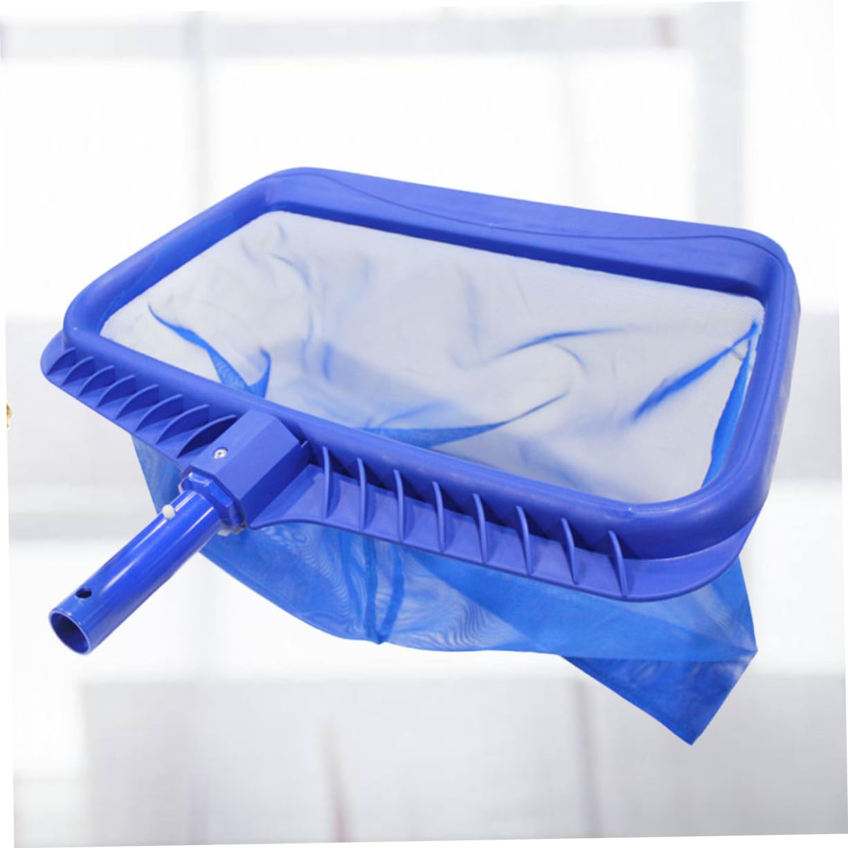 POPETPOP Malla Gruesa para Limpieza de Piscina Recoge y Residuos Accesorio Ligero para Estanques y Fuentes Herramienta para Limpiar Superficies y el Agua Limpia Color Azul