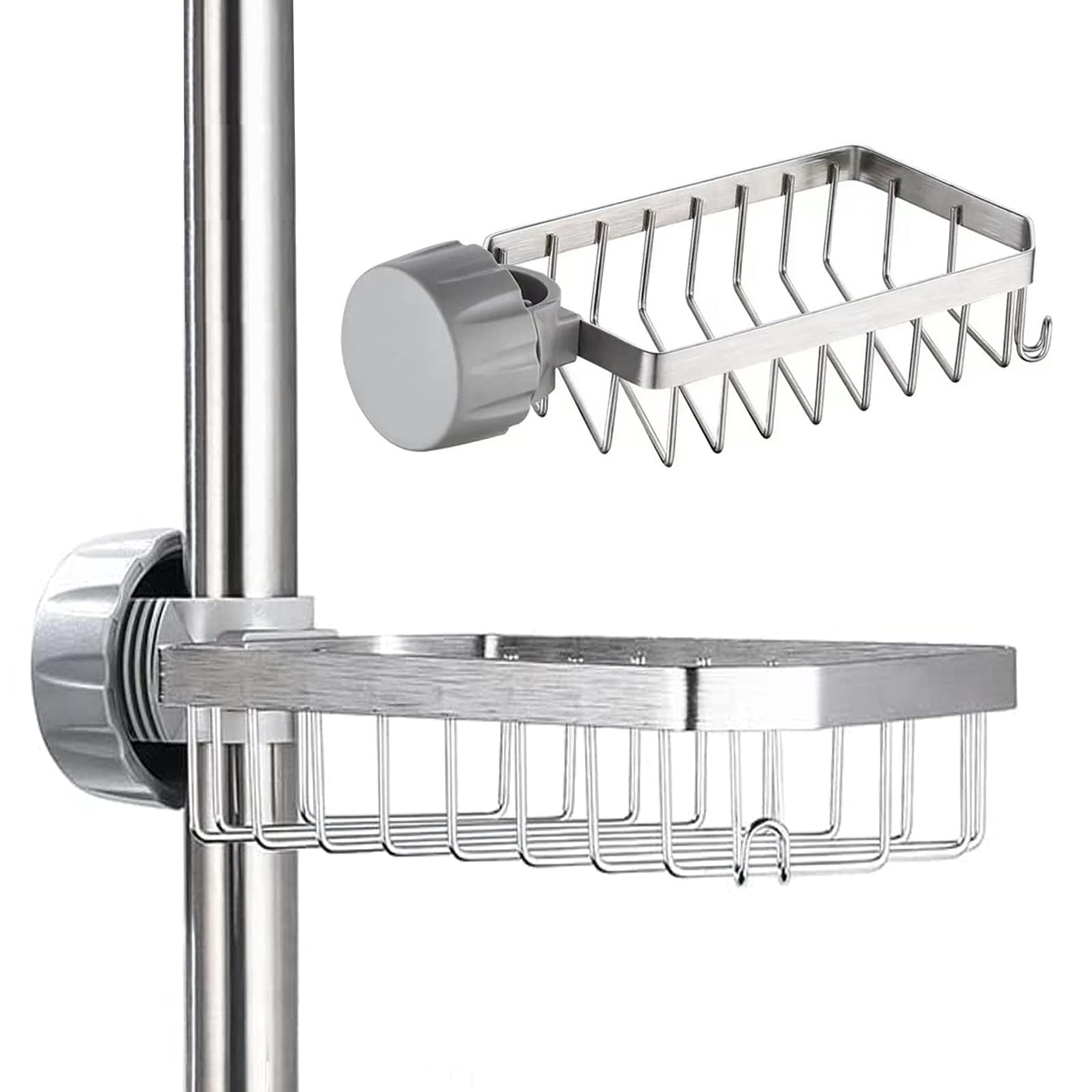 bnimtm porte-savon douche étagerè