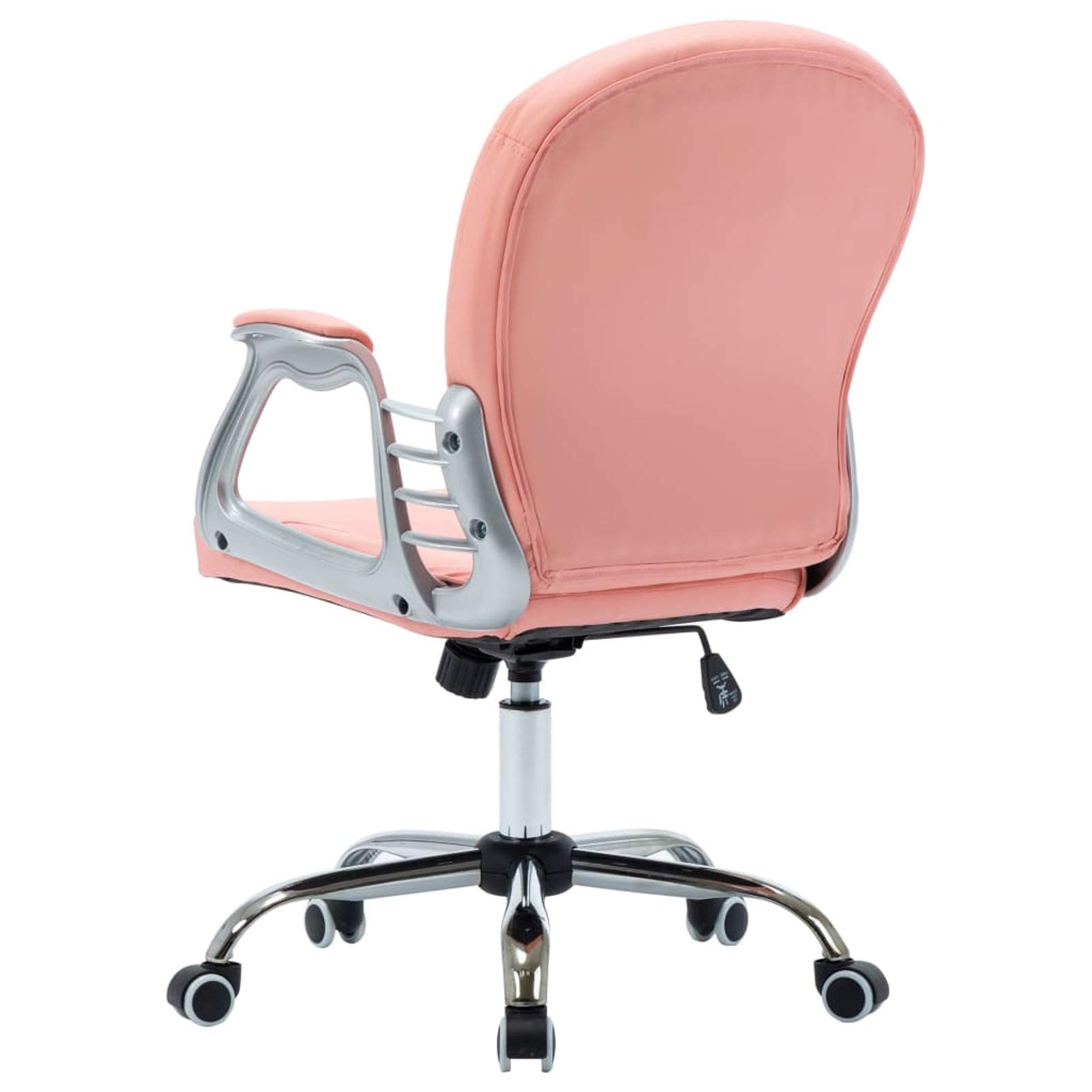 Homgoday Mobilier de bureau pivotant en simili cuir, décoration de meubles, meubles d'intérieur/extérieur pour salon bureau