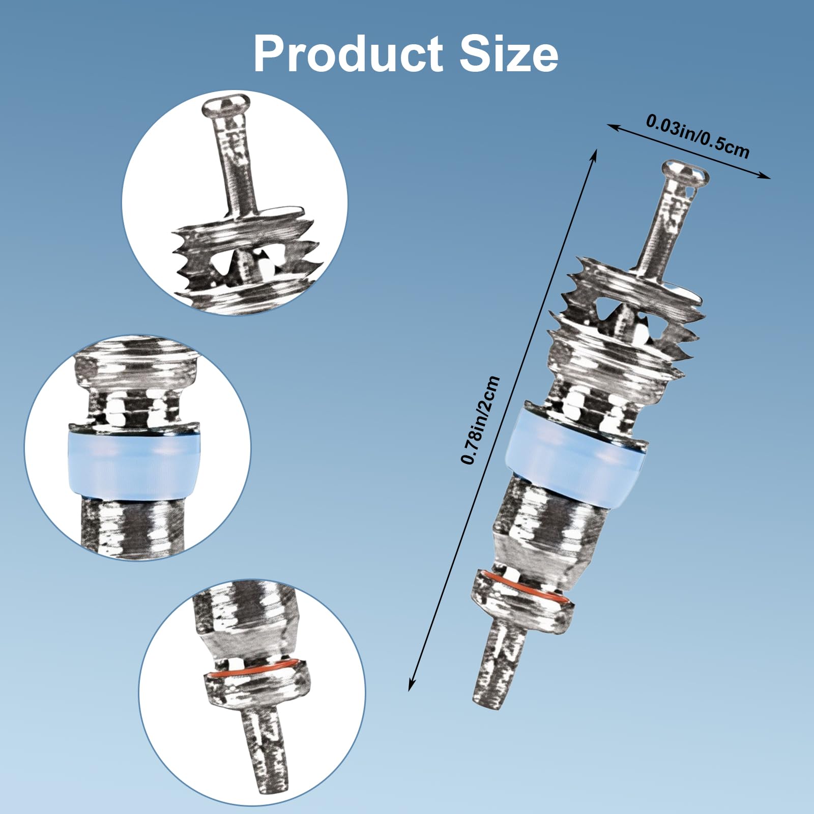 Amazon.co.jp: Hvacシュレーダーバルブコア R32 R22 R410A冷媒用 AC米 