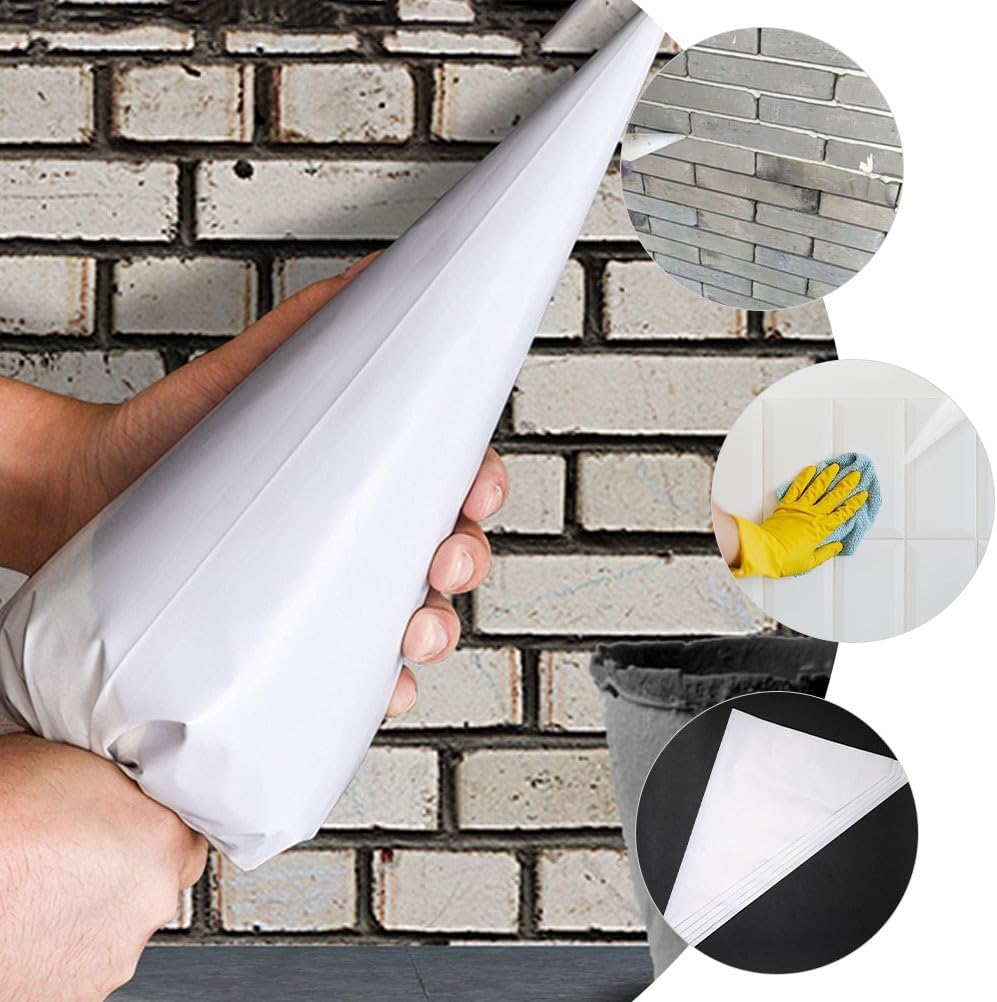 OSALADI Tile Grout Bag Masonry Piping Bag for Grouting Cement Mortar Squeeze for Tile Installation Heat-Sealed Seams Compact 15.35 X 8.26 in Plastic Caulking