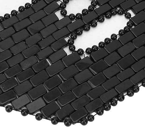 Miniatura 8 de Máscara facial de jade, masaje facial, funda de dormir facial de Jadestone para spa ojeras (negro)