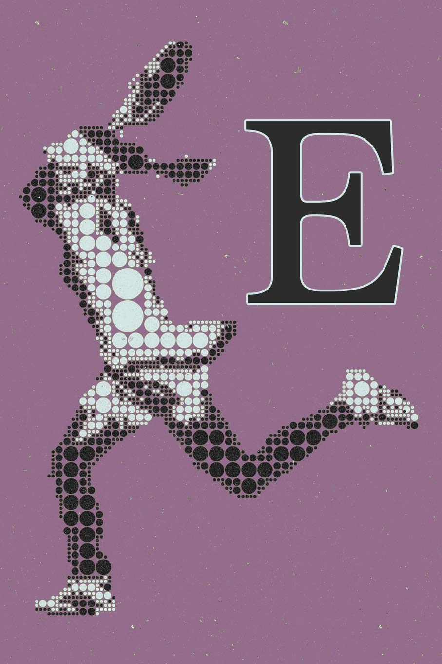 E Monogram Initial Tennis Journal: Personalized Tennis Gift, 6x9 lined blank notebook, 150 pages, journal to write in for journaling, notes, or inspirational quotes, paperback composition book