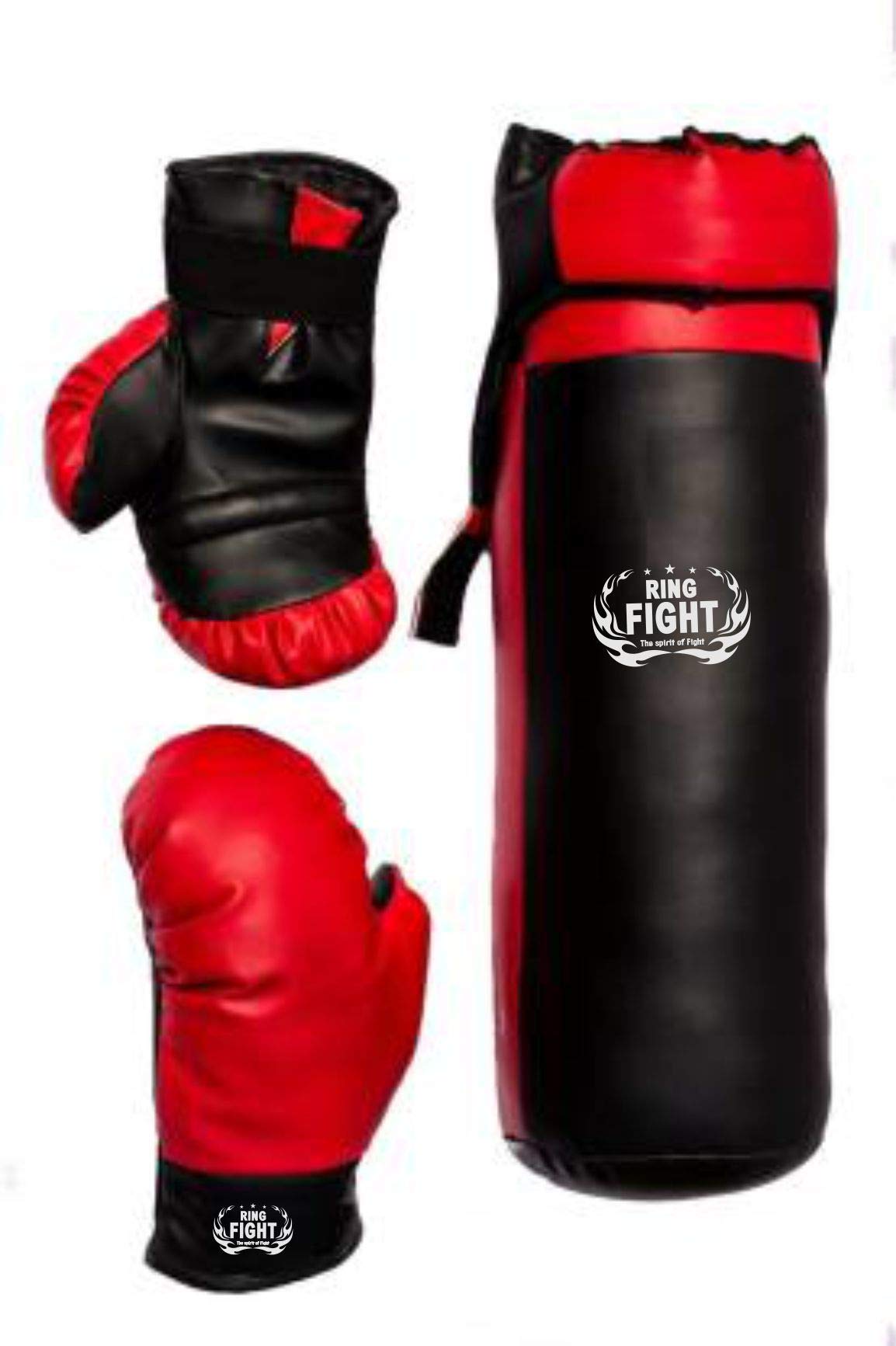 Ring Fight Kids Boxing Set (3-7 Year Old) (Black/Red) (B0912GHG32) Amazon Price History, Amazon Price Tracker