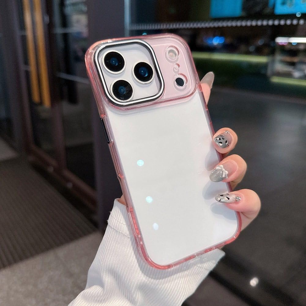 Coque iPhone 14 Pro Max acrylique antichoc rose qui ne jaunit pas - 8