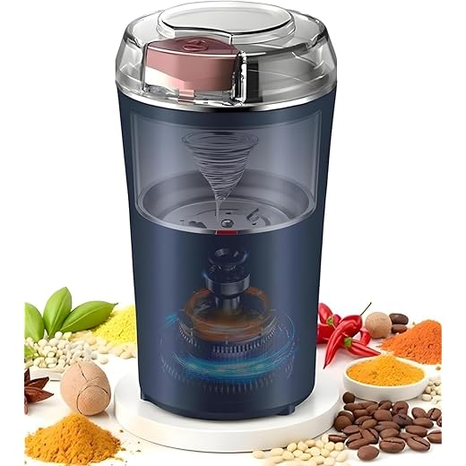 LAGET Electric Spice Grinder 200W Stainless Steel Dry Masal
