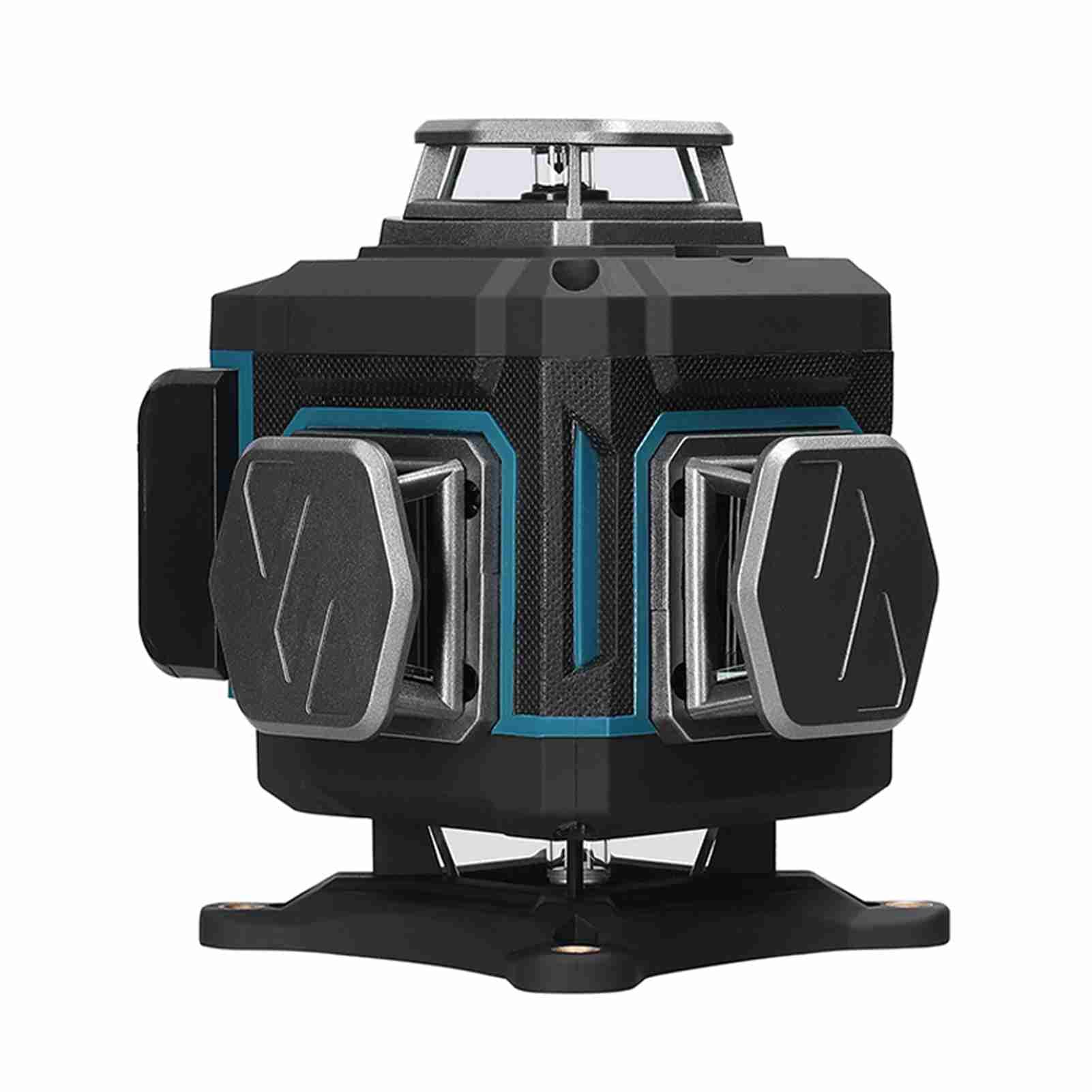 Nivel láser de 16 líneas con autonivelación, ligero, portátil, con haz láser verde, soporte giratorio de 360° y trípode, para la colocación de azulejos en interiores.