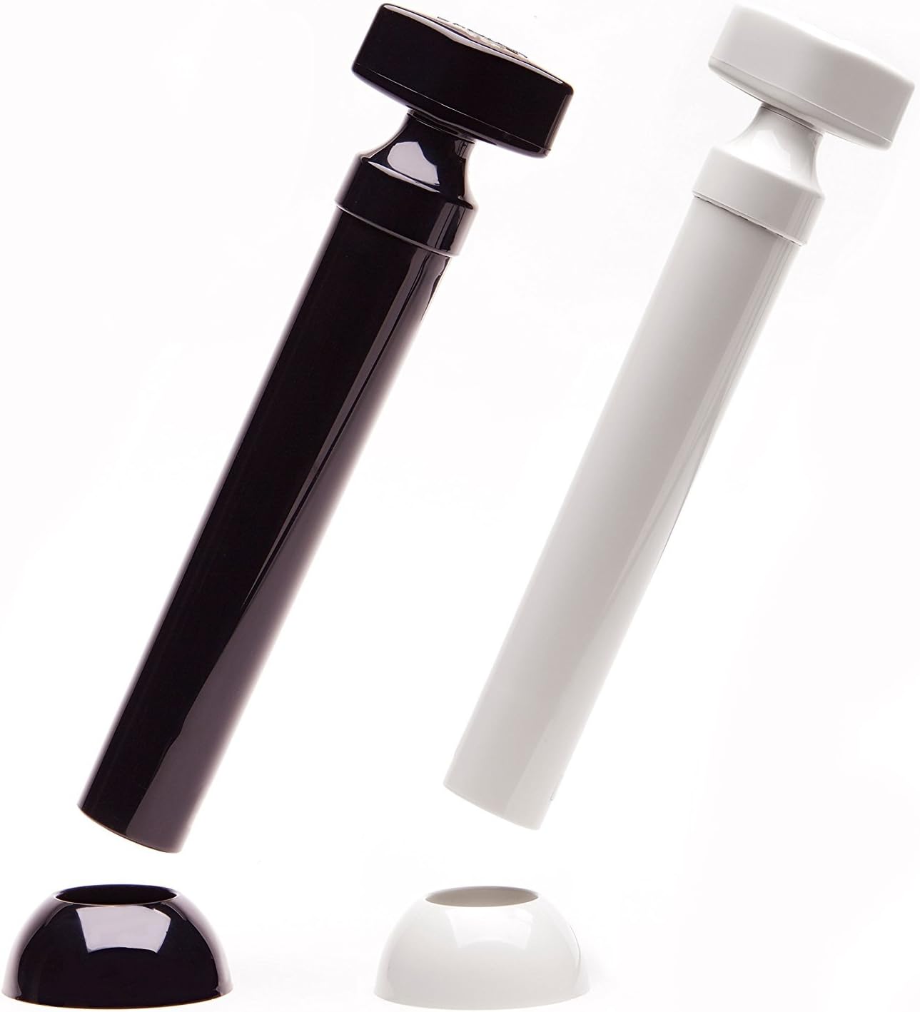 Unicorn Mills Tablestick Salt and Pepper Grinder Set w/Base Holders