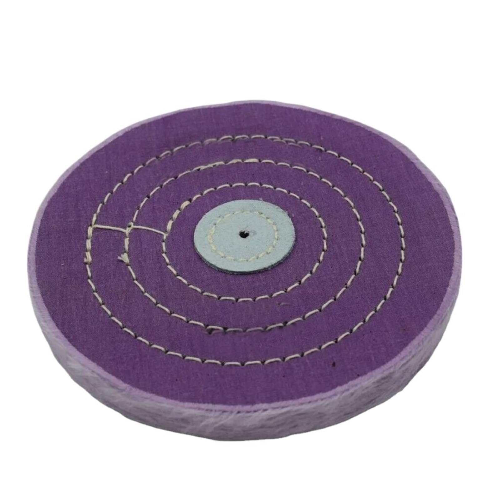 Cloth Buffing Polishing Wheel Buffer Polish Grinder Pad Handcraft(Red,5 Inch)