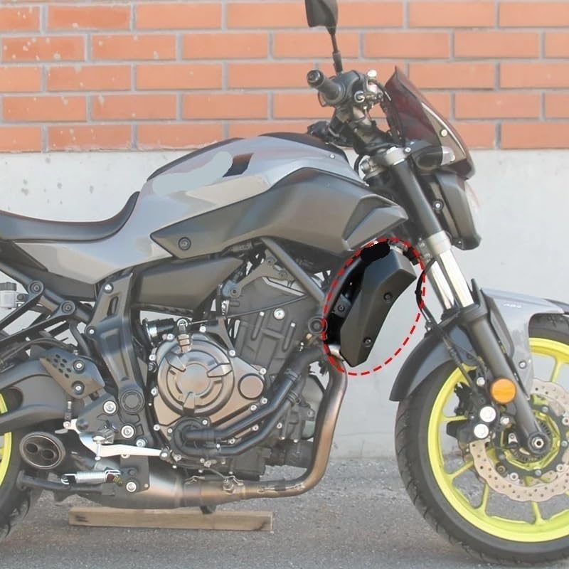 Carénage côté gauche droite pour FZ-07 cache radiateur moto 2012-2017
