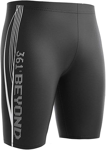 361 Swim Jammers for Men, Pro Racing Training Swimsuit, Chlorine Resistant Endurance Swimming Pants