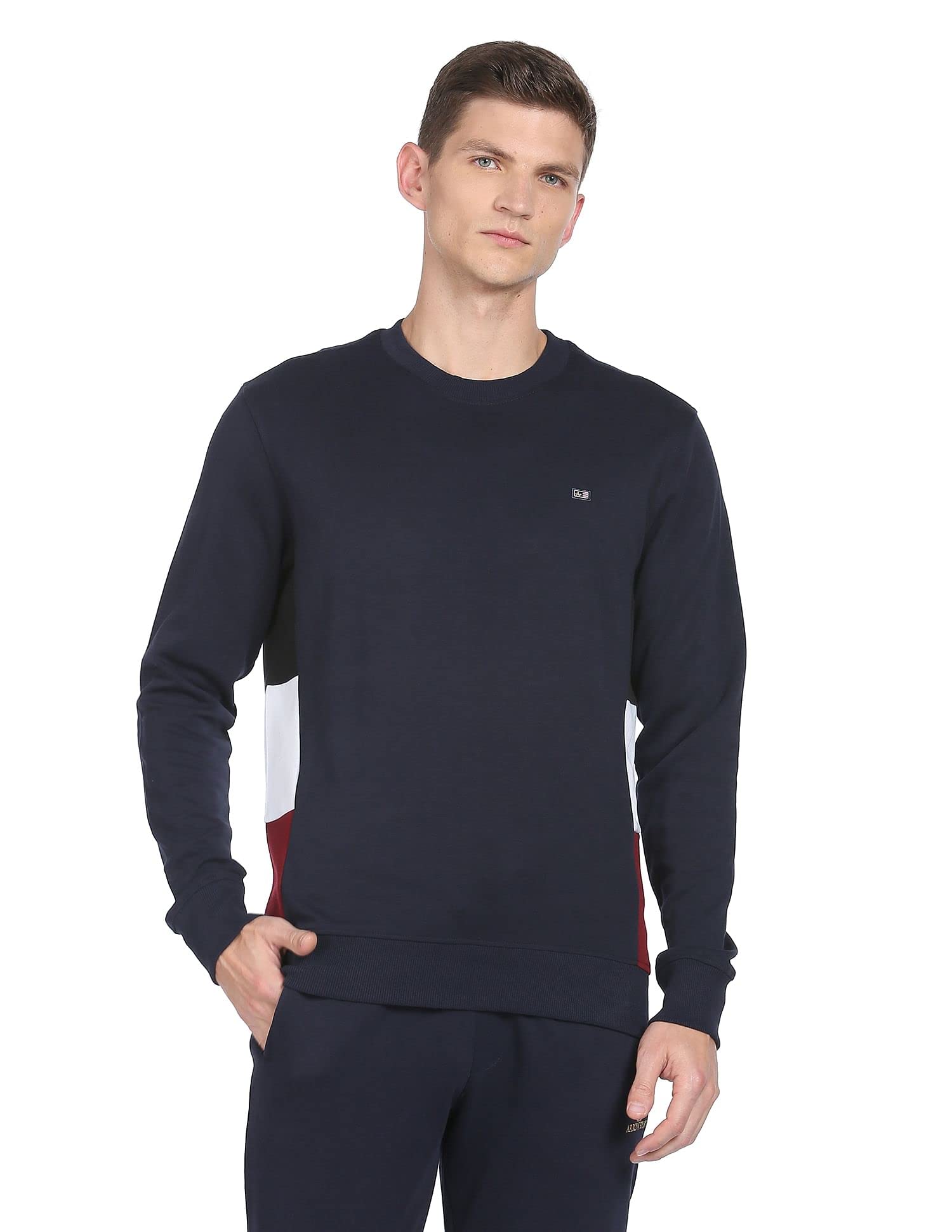 arrow Men's Cotton Round Neck Sweatshirt-picture-34