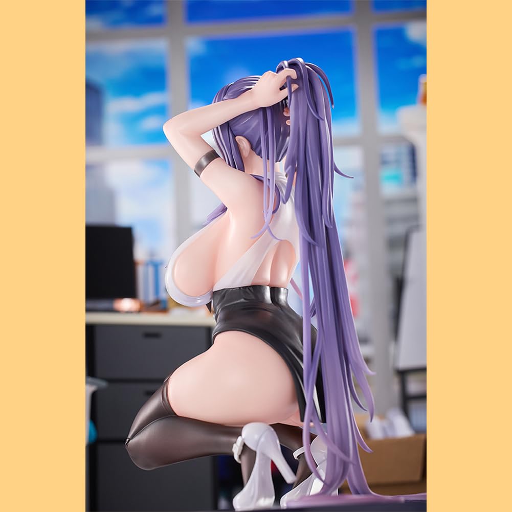 QAHEART Minarai Nurse Tsukiyomi Ai Figures Anime Girls Figure Original Painting Illustration Anime Figurine 25CM: Yuna-chan 1pcs 15cm/5.91inch